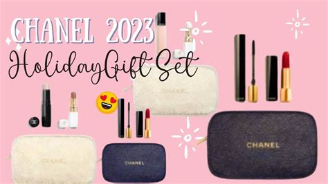 2023 chanel holiday gift set|chanel holiday gift sets.